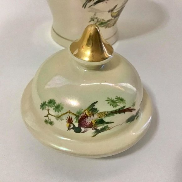 Vintage SADLER England Lidded Ginger Jar - Picture 4 of 7